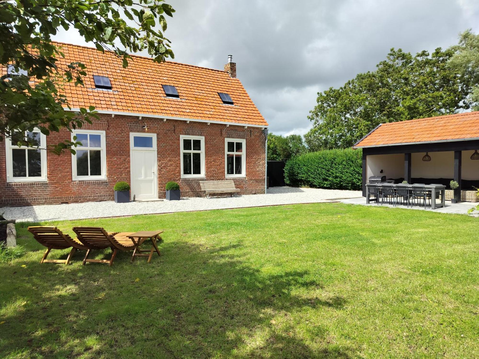 B&B 'Hof Baaiweg' Met Barrelsauna Заутеланде Екстериор снимка